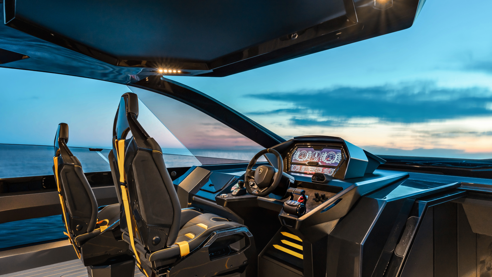 Yacht cockpit